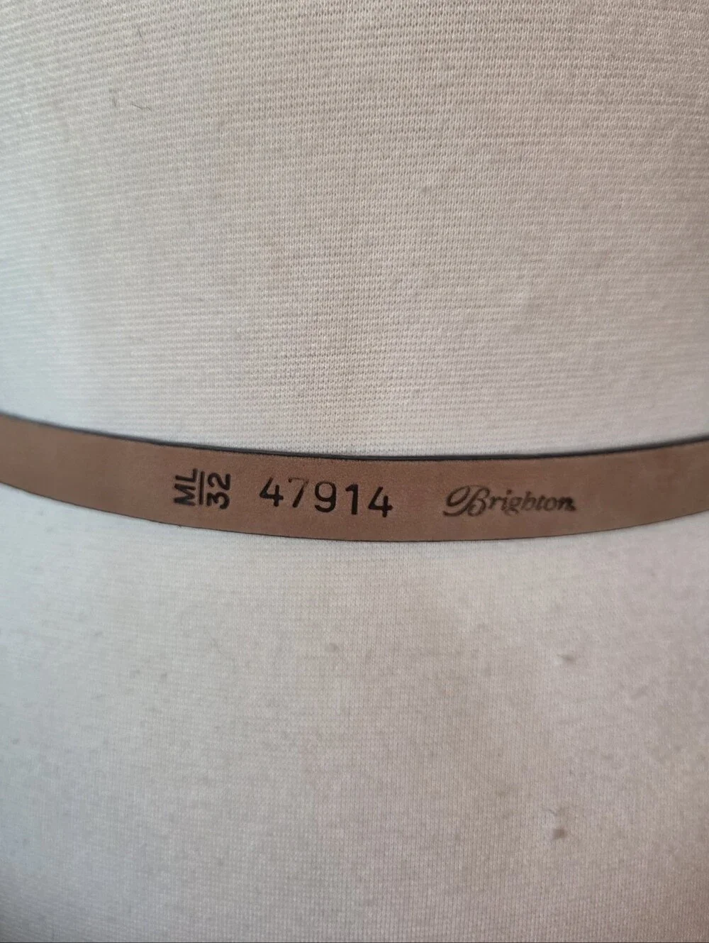 Vintage Brighton Leather Belt